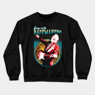 Cinematic Beat Anthems Gerry's Vintage Music Scenes Tee Crewneck Sweatshirt